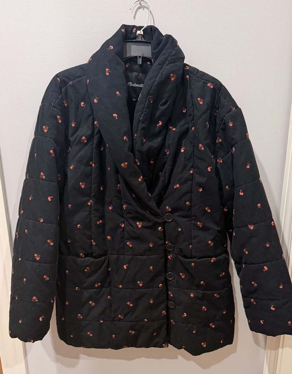 Madewell Corduroy Dumont Quilted Jacket Size L
